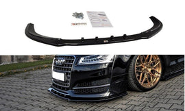 MAXTON DESIGN FRONT SPLITTER V.1 AUDI S8 D4 FL