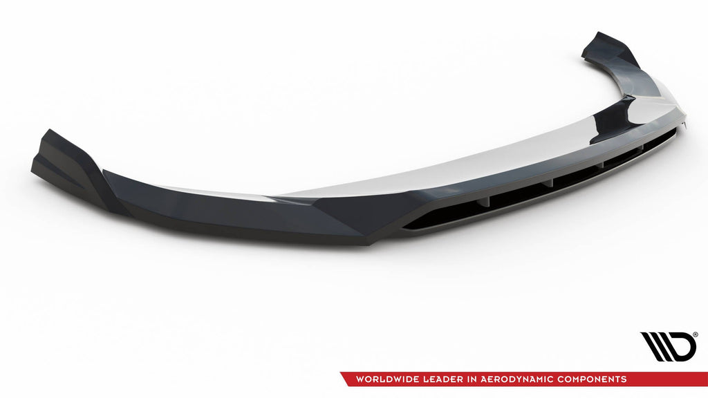 MAXTON DESIGN FRONT SPLITTER V.1 AUDI SQ5 / Q5 S-LINE SUV / SPORTBACK MK2 FACELIFT