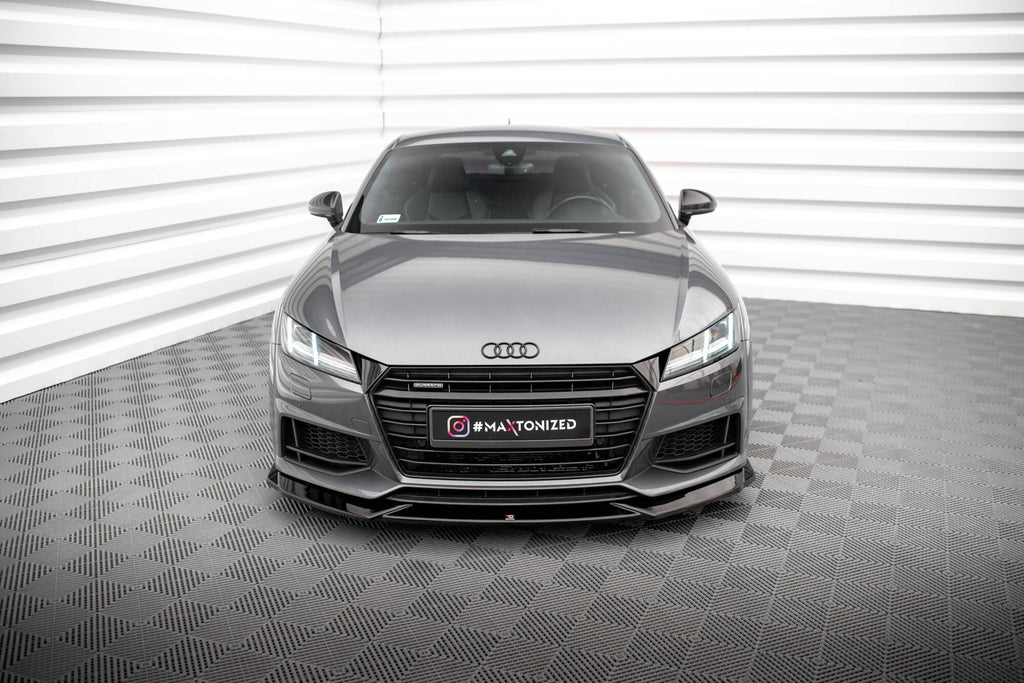 MAXTON DESIGN FRONT SPLITTER V.1 AUDI TT S / S-LINE 8S