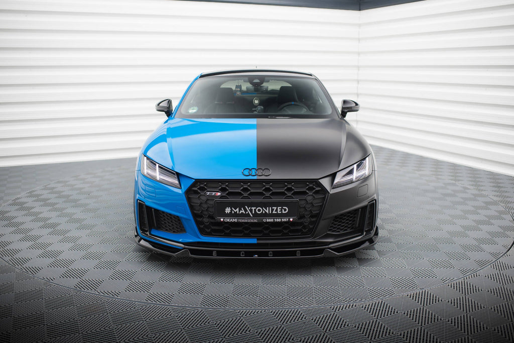 MAXTON DESIGN Front Splitter V.1 Audi TT S / TT S-Line 8S Facelift