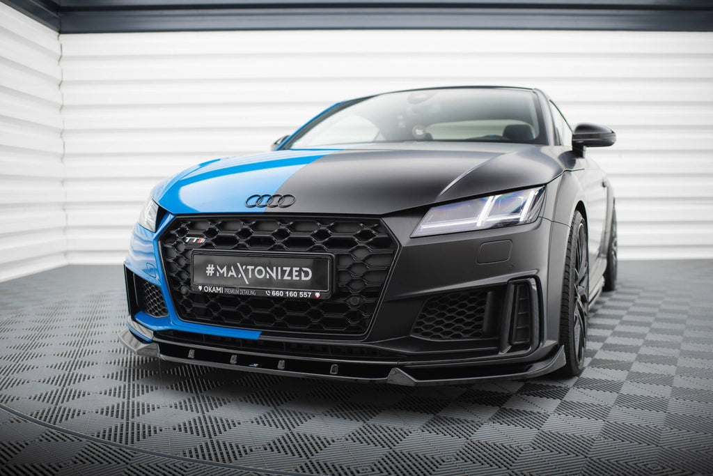 MAXTON DESIGN Front Splitter V.1 Audi TT S / TT S-Line 8S Facelift