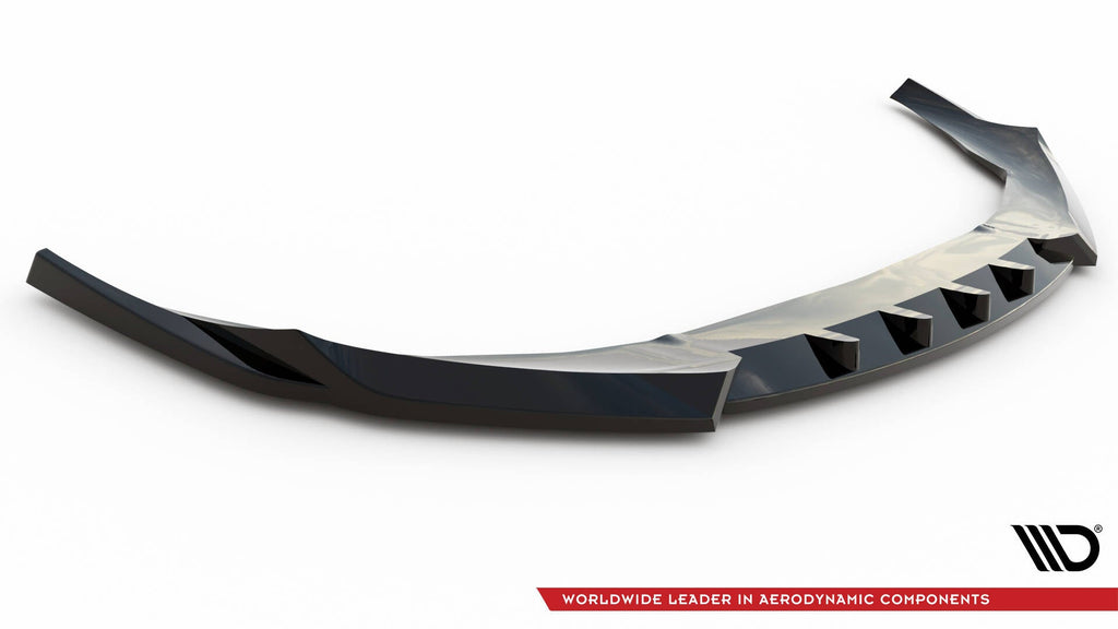 MAXTON DESIGN FRONT SPLITTER V.1 AUDI E-TRON GT / RS GT MK1