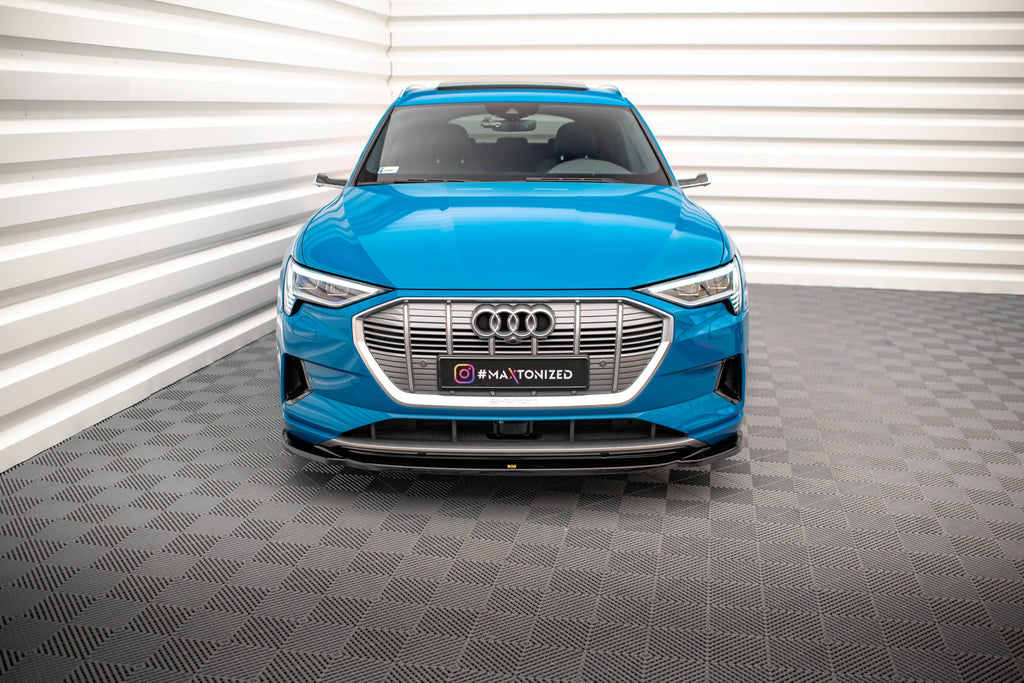 MAXTON DESIGN FRONT SPLITTER V.1 AUDI E-TRON