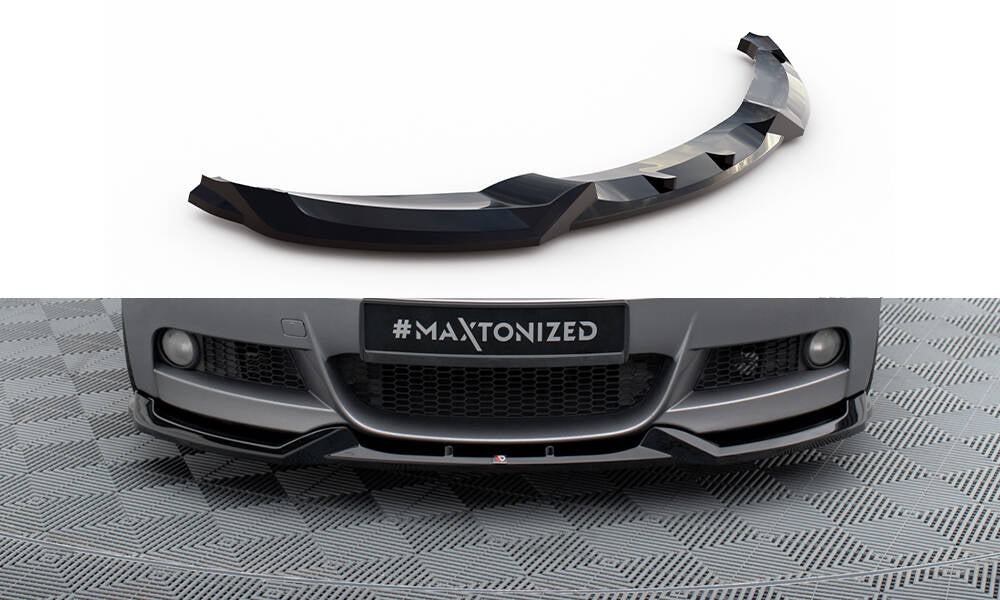 MAXTON DESIGN FRONT SPLITTER V.1 BMW 1 M-PACK E82