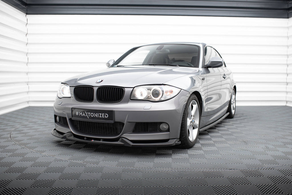 MAXTON DESIGN FRONT SPLITTER V.1 BMW 1 M-PACK E82