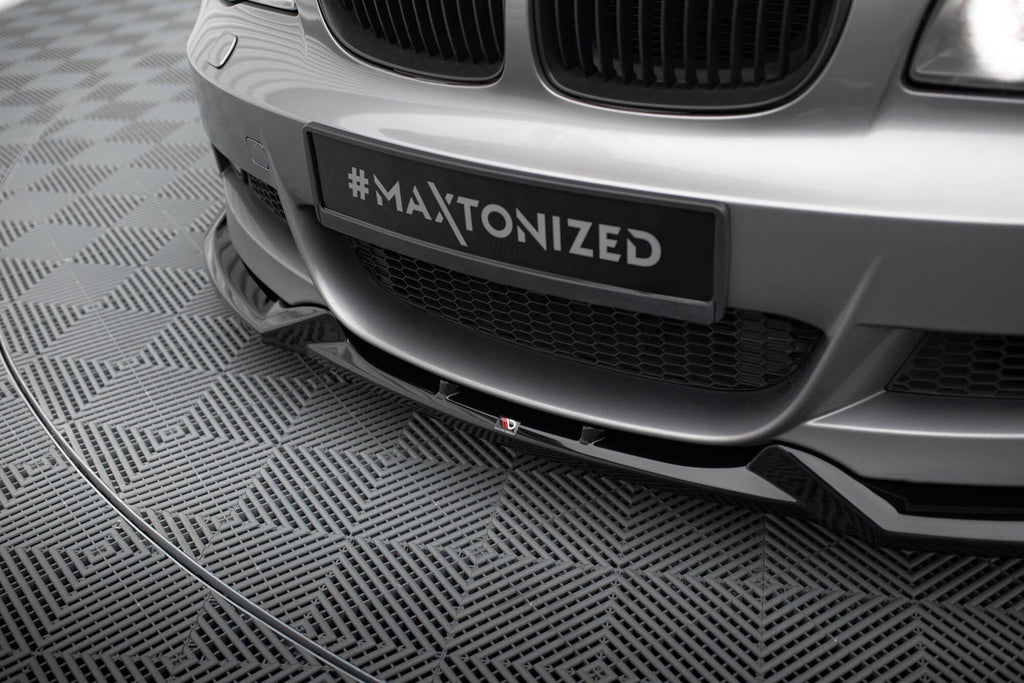 MAXTON DESIGN FRONT SPLITTER V.1 BMW 1 M-PACK E82