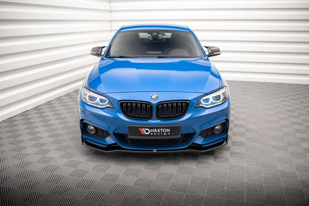 MAXTON DESIGN FRONT SPLITTER V.1 BMW 2 M-PACK F22