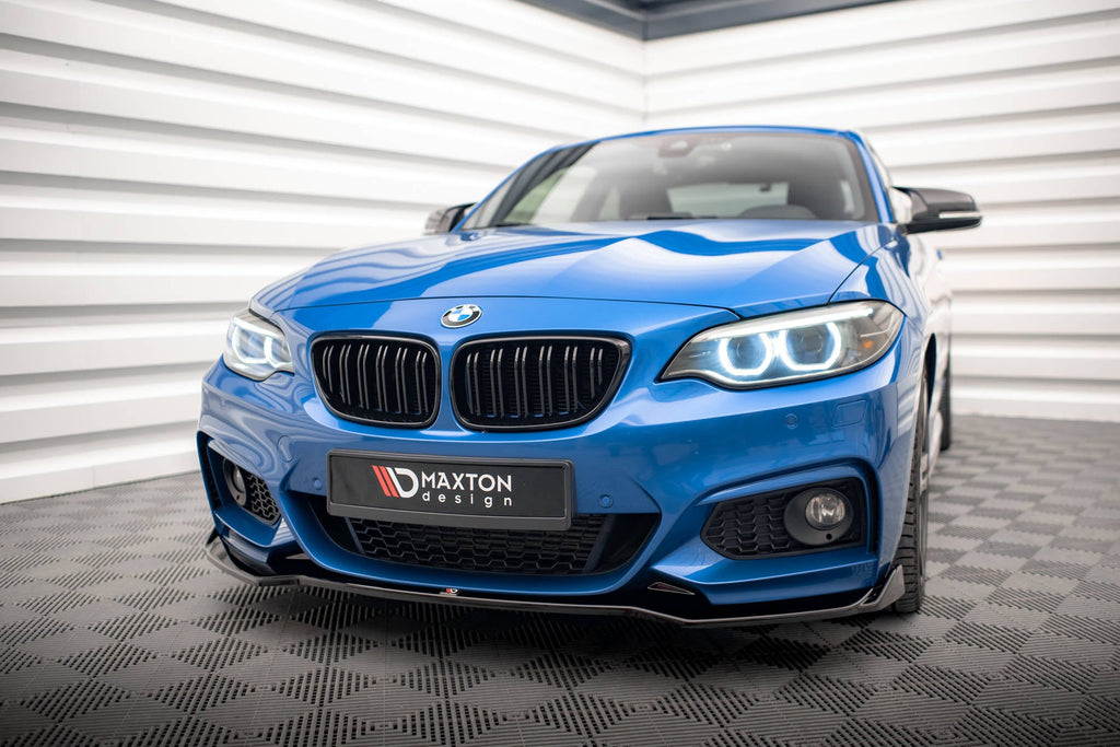 MAXTON DESIGN FRONT SPLITTER V.1 BMW 2 M-PACK F22