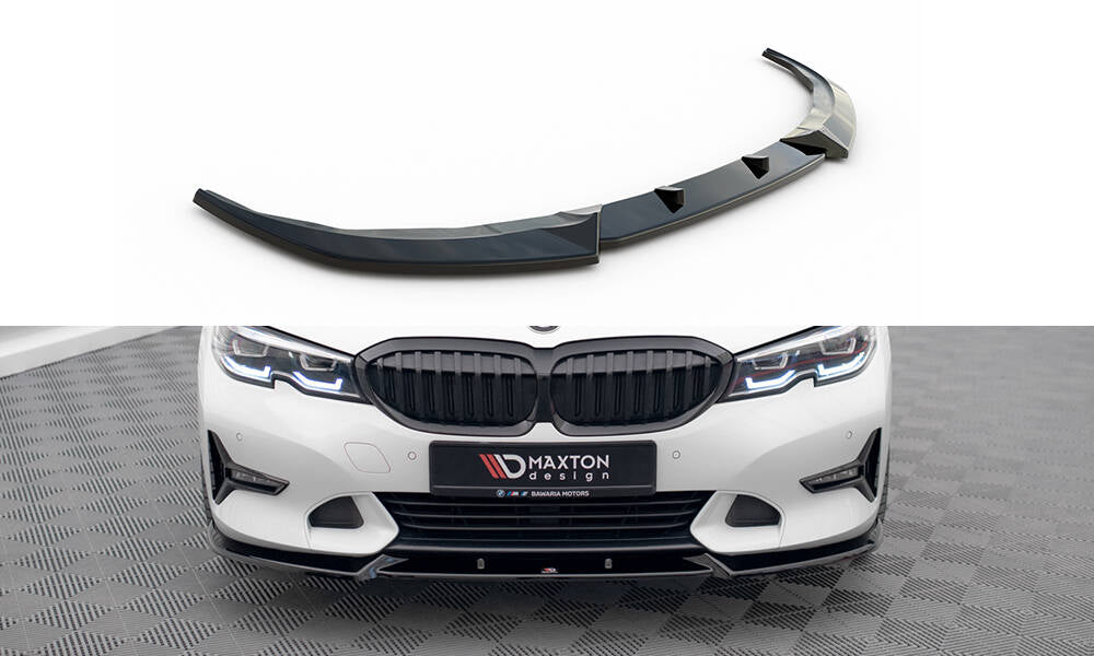 MAXTON DESIGN FRONT SPLITTER V.1 BMW 3 SPORT LINE G20 / G21