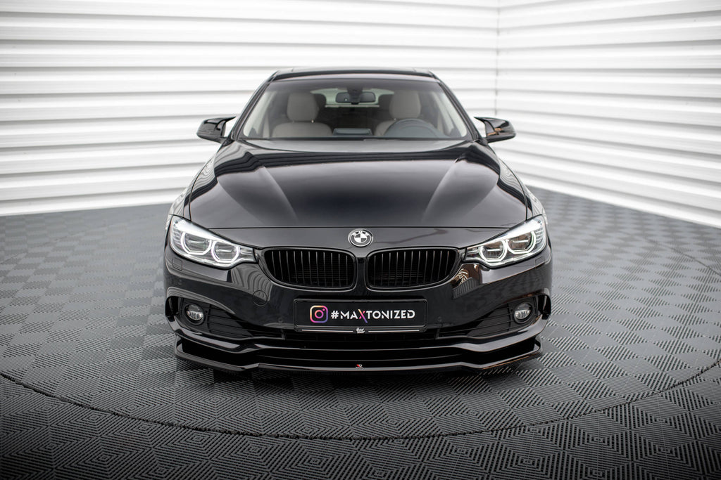 MAXTON DESIGN FRONT SPLITTER V.1 BMW 4 COUPE / GRAN COUPE / CABRIO F32 / F36 / F33