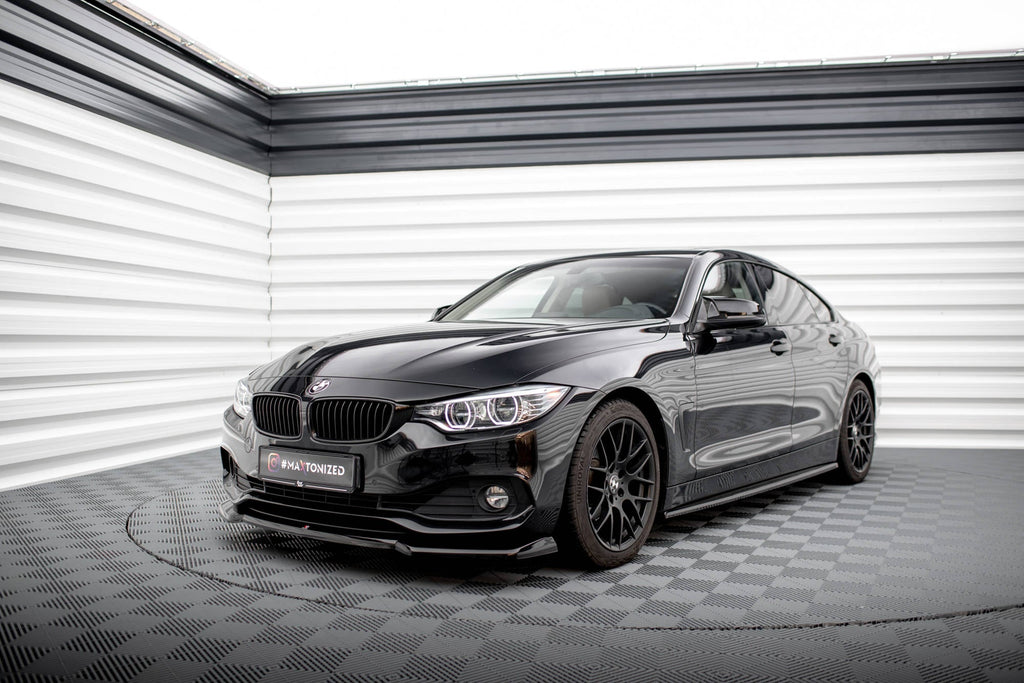 MAXTON DESIGN FRONT SPLITTER V.1 BMW 4 COUPE / GRAN COUPE / CABRIO F32 / F36 / F33