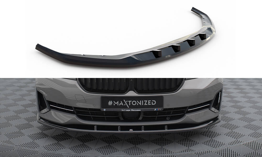 MAXTON DESIGN FRONT SPLITTER V.1 BMW 5 G30 / G31 FACELIFT