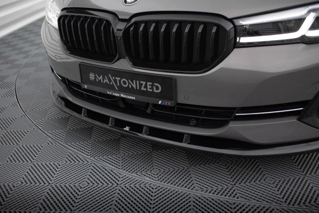 MAXTON DESIGN FRONT SPLITTER V.1 BMW 5 G30 / G31 FACELIFT