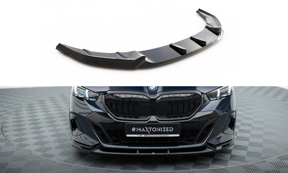 MAXTON DESIGN FRONT SPLITTER V.1 BMW 5 M-PACK G60