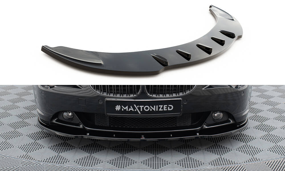 MAXTON DESIGN FRONT SPLITTER BMW 6 E63 / E64 (PREFACE MODEL) V.1
