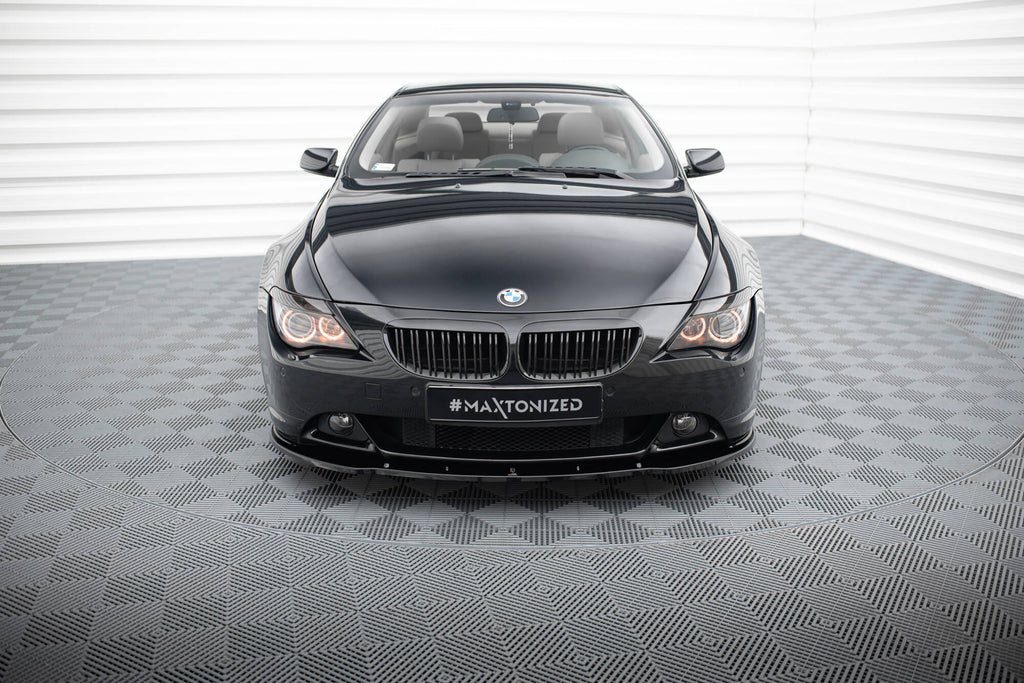 MAXTON DESIGN FRONT SPLITTER BMW 6 E63 / E64 (PREFACE MODEL) V.1