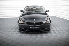 Load image into Gallery viewer, MAXTON DESIGN FRONT SPLITTER BMW 6 E63 / E64 (PREFACE MODEL) V.1