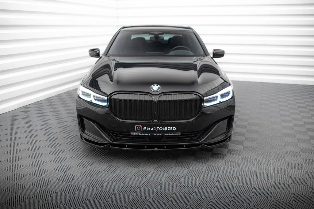 MAXTON DESIGN FRONT SPLITTER V.1 BMW 7 G11 FACELIFT