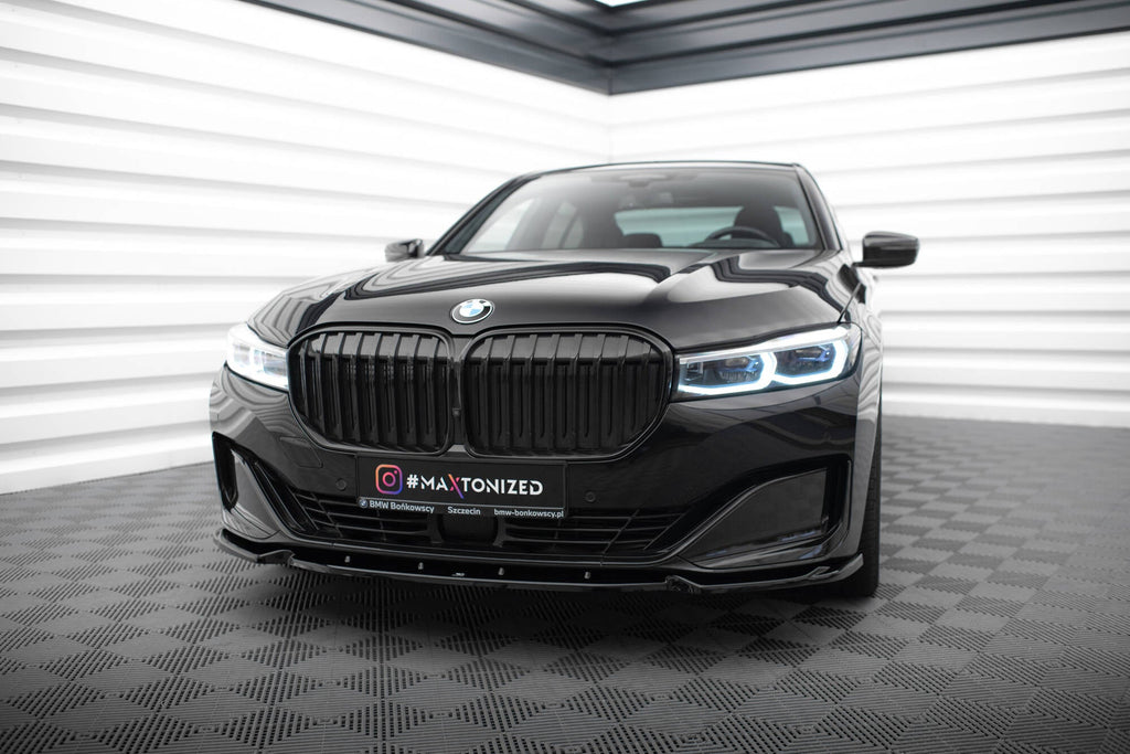 MAXTON DESIGN FRONT SPLITTER V.1 BMW 7 G11 FACELIFT