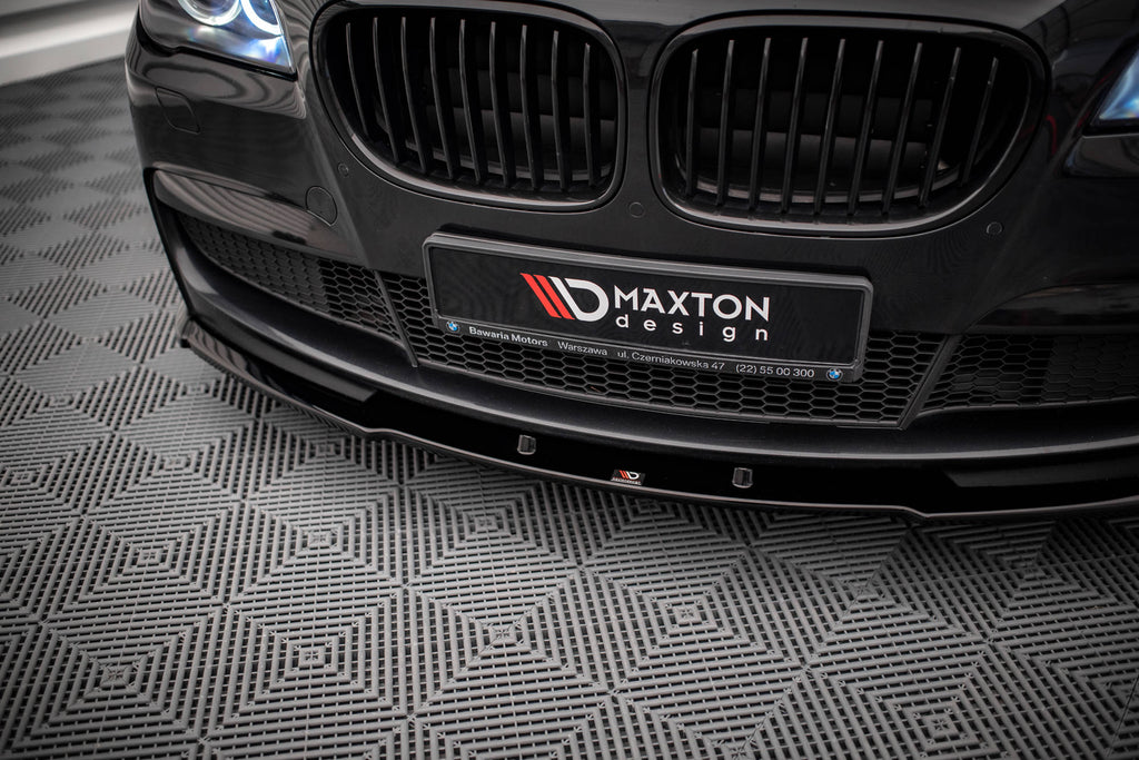 MAXTON DESIGN FRONT SPLITTER V.1 BMW 7 M-PACK F01