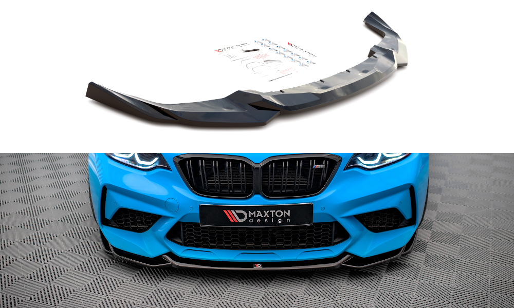 MAXTON DESIGN FRONT SPLITTER V.1 BMW M2 COMPETITION F87