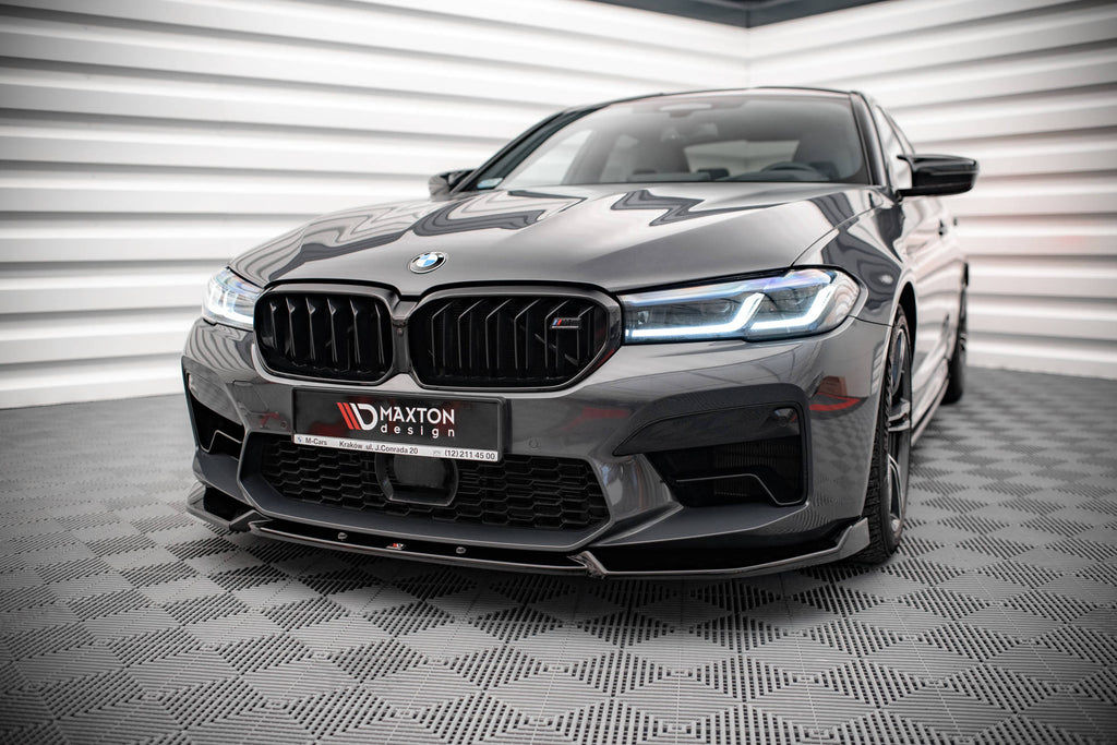 MAXTON DESIGN FRONT SPLITTER V.1 BMW M5 F90 FACELIFT