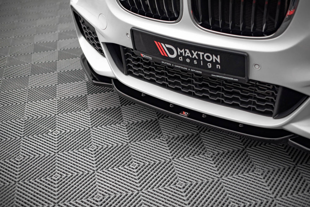 MAXTON DESIGN FRONT SPLITTER V.1 BMW X1 M-PACK F48