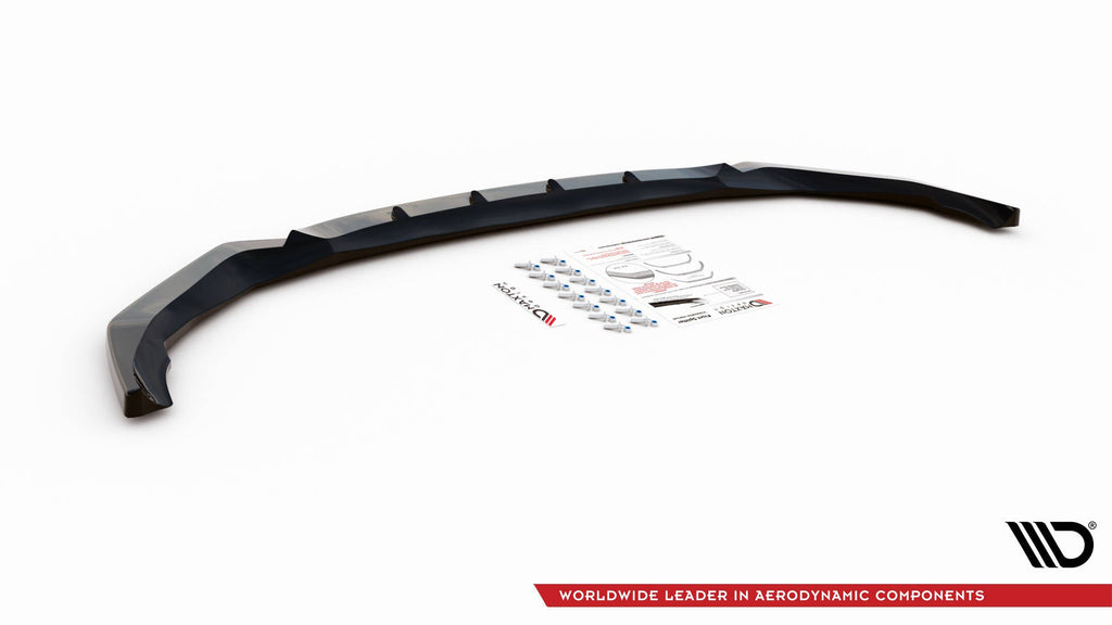 MAXTON DESIGN FRONT SPLITTER V.1 BMW X1 M-PACK F48