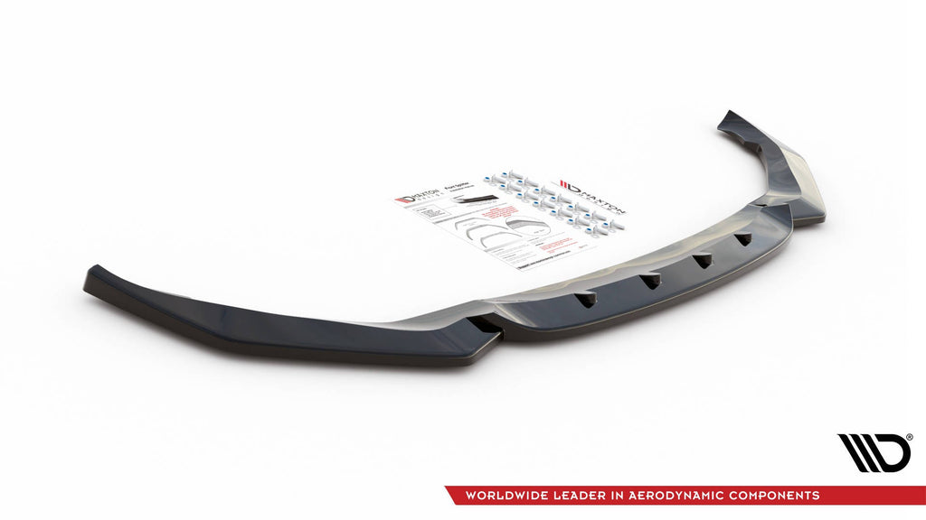 MAXTON DESIGN FRONT SPLITTER V.1 BMW X1 M-PACK F48