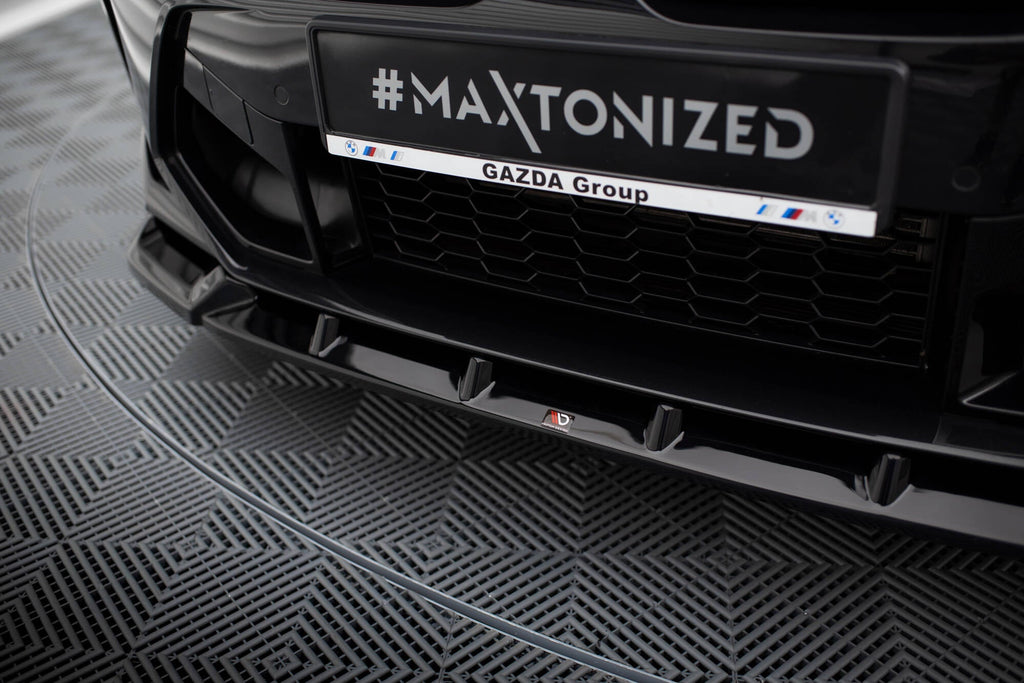 MAXTON DESIGN FRONT SPLITTER V.1 BMW X3 M F97 FACELIFT