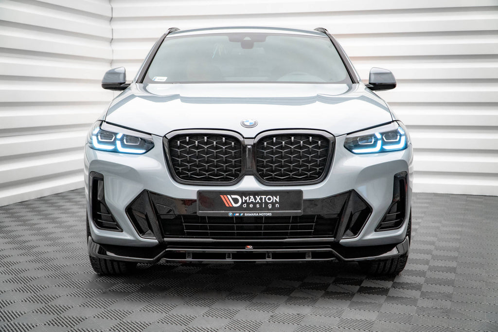 MAXTON DESIGN FRONT SPLITTER V.1 BMW X4 M-PACK G02 FACELIFT