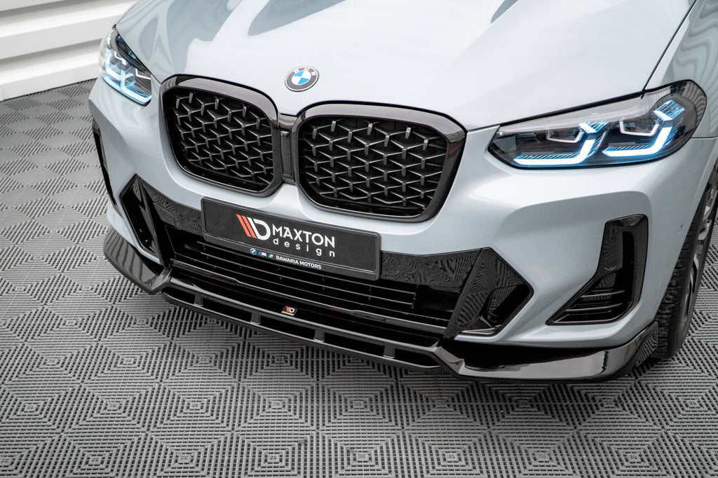 MAXTON DESIGN FRONT SPLITTER V.1 BMW X4 M-PACK G02 FACELIFT