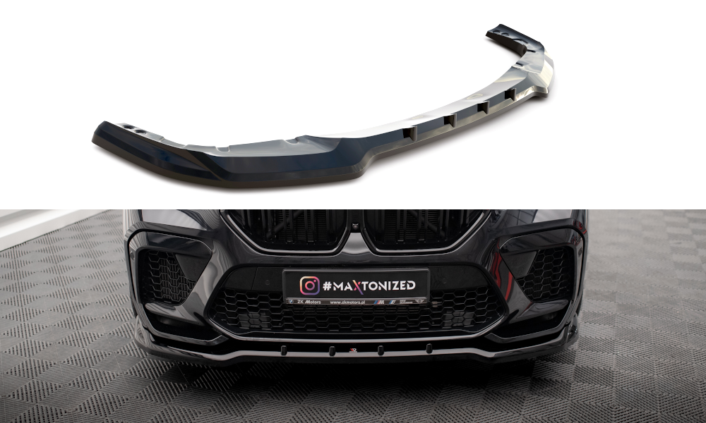 MAXTON DESIGN FRONT SPLITTER V.1 BMW X6 M F96