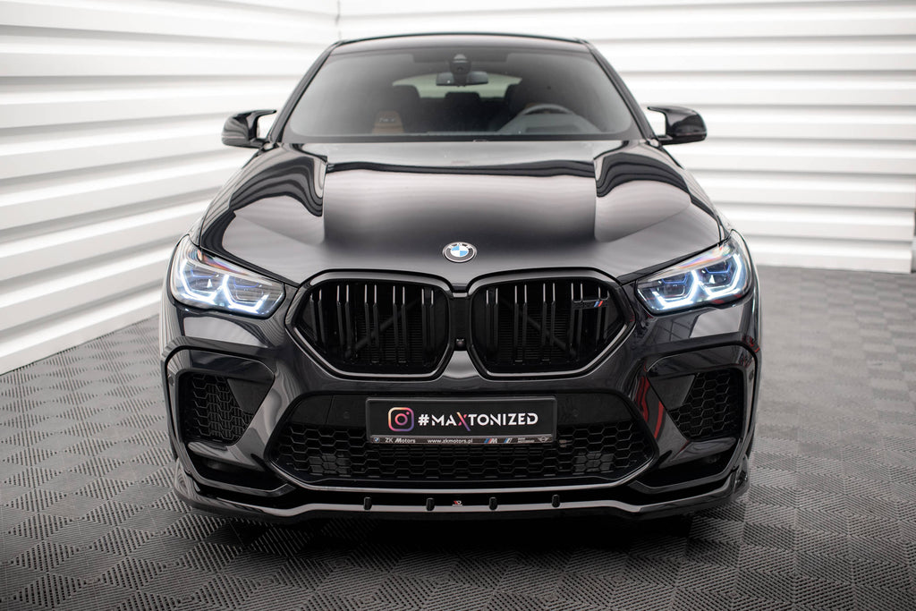 MAXTON DESIGN FRONT SPLITTER V.1 BMW X6 M F96