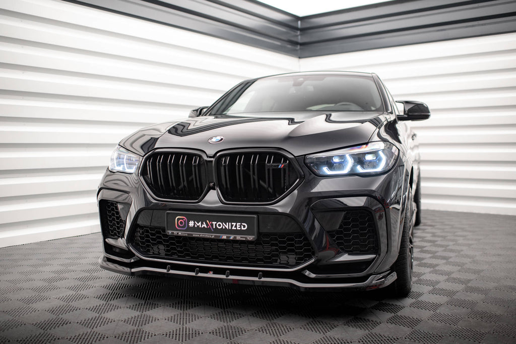 MAXTON DESIGN FRONT SPLITTER V.1 BMW X6 M F96