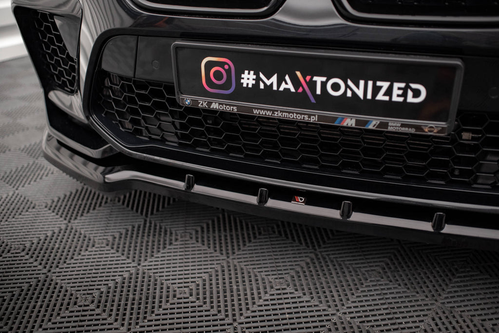 MAXTON DESIGN FRONT SPLITTER V.1 BMW X6 M F96