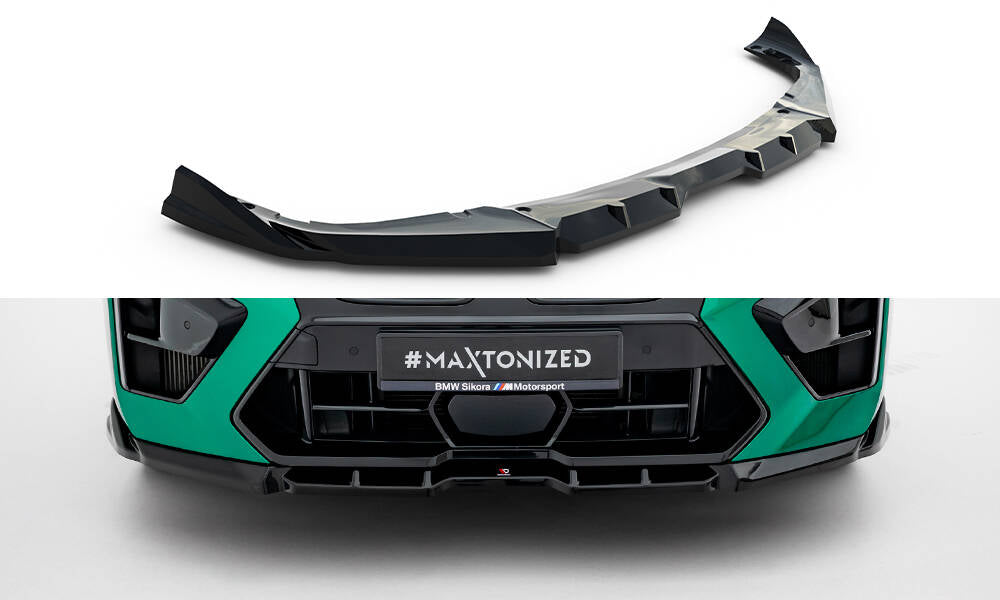 MAXTON DESIGN Front Splitter V.1 BMW X6 M F96 Facelift