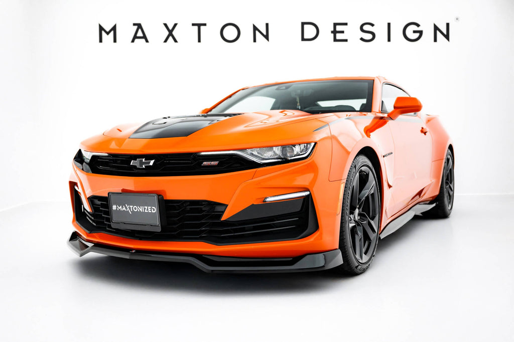 MAXTON DESIGN Front Splitter V.1 Chevrolet Camaro SS Mk6 Facelift