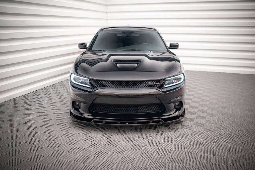 MAXTON DESIGN FRONT SPLITTER V.1 DODGE CHARGER SRT MK7 FACELIFT