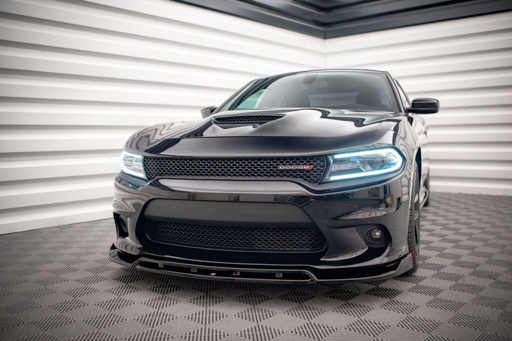 MAXTON DESIGN FRONT SPLITTER V.1 DODGE CHARGER SRT MK7 FACELIFT