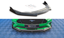 Load image into Gallery viewer, MAXTON DESIGN FRONT SPLITTER V.1 + FLAPS FORD MUSTANG GT MK6 FACELIFT