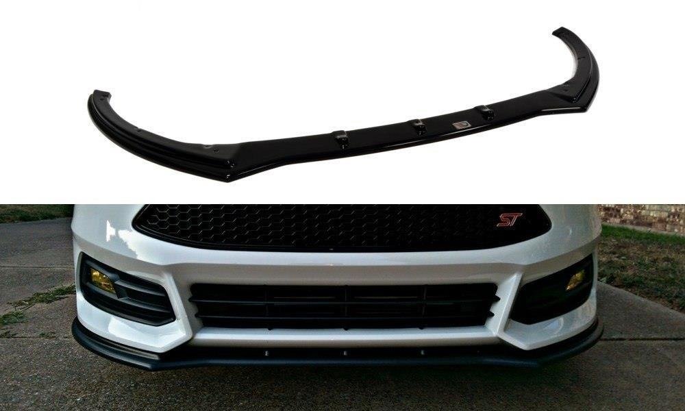 MAXTON DESIGN FRONT SPLITTER V.1 FORD FOCUS ST MK3 FL