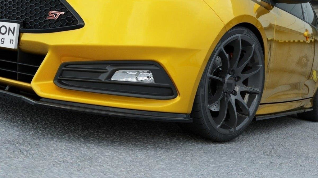 MAXTON DESIGN FRONT SPLITTER V.1 FORD FOCUS ST MK3 FL