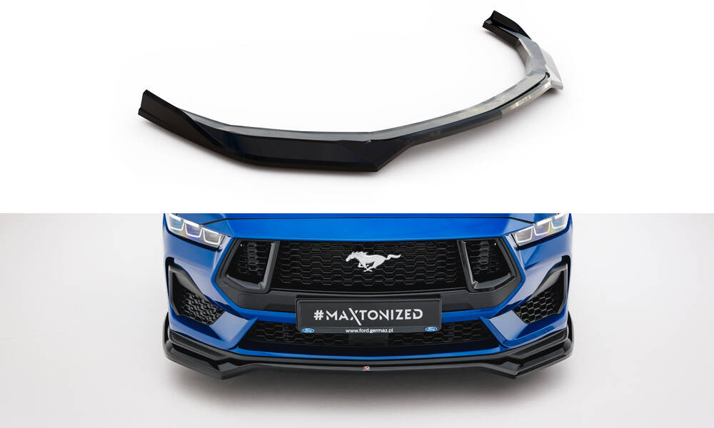 MAXTON DESIGN Front Splitter V.1 Ford Mustang GT Mk7