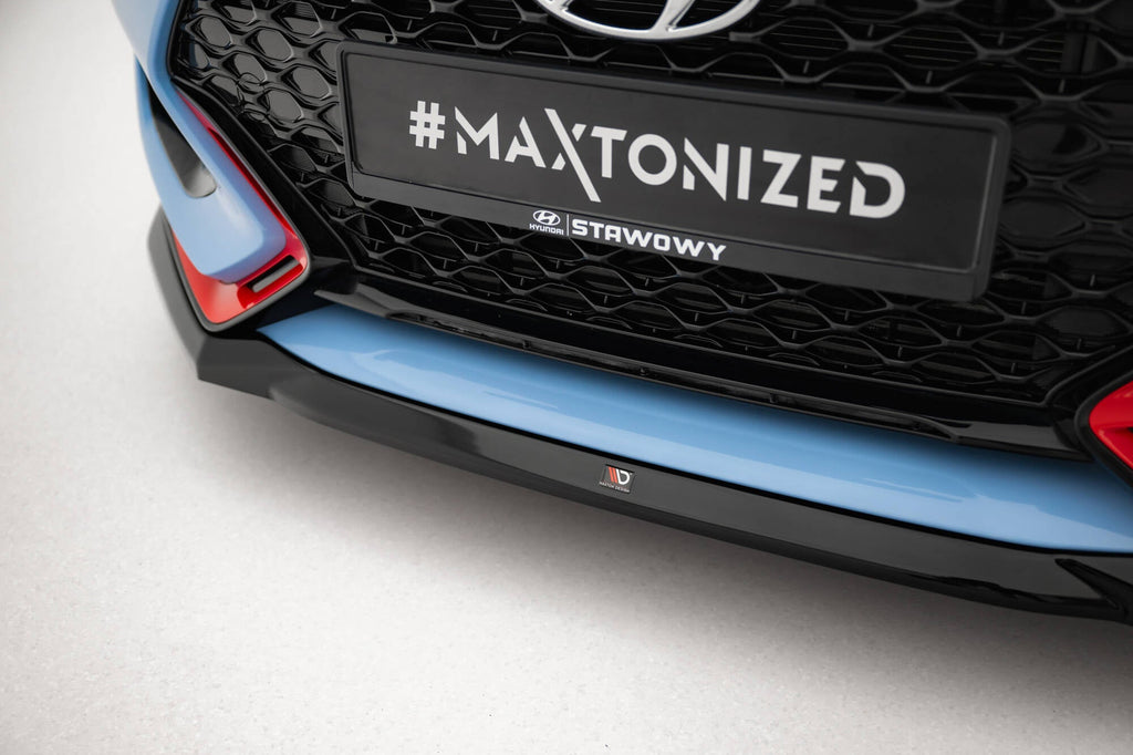 MAXTON DESIGN Front Splitter V.1 Hyundai Veloster N Mk2