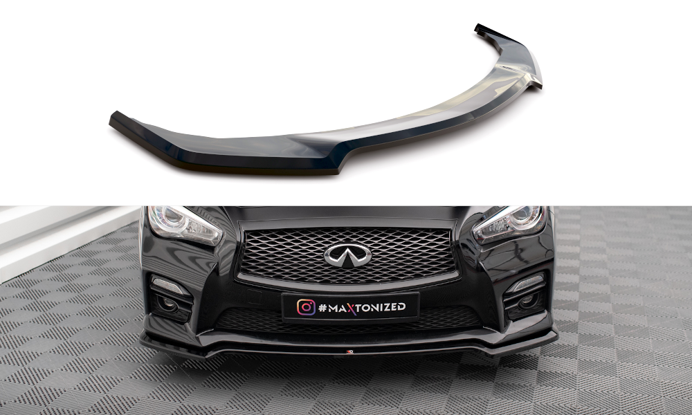 MAXTON DESIGN FRONT SPLITTER V.1 INFINITI Q50 S MK1