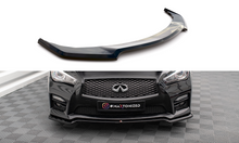 Load image into Gallery viewer, MAXTON DESIGN FRONT SPLITTER V.1 INFINITI Q50 S MK1