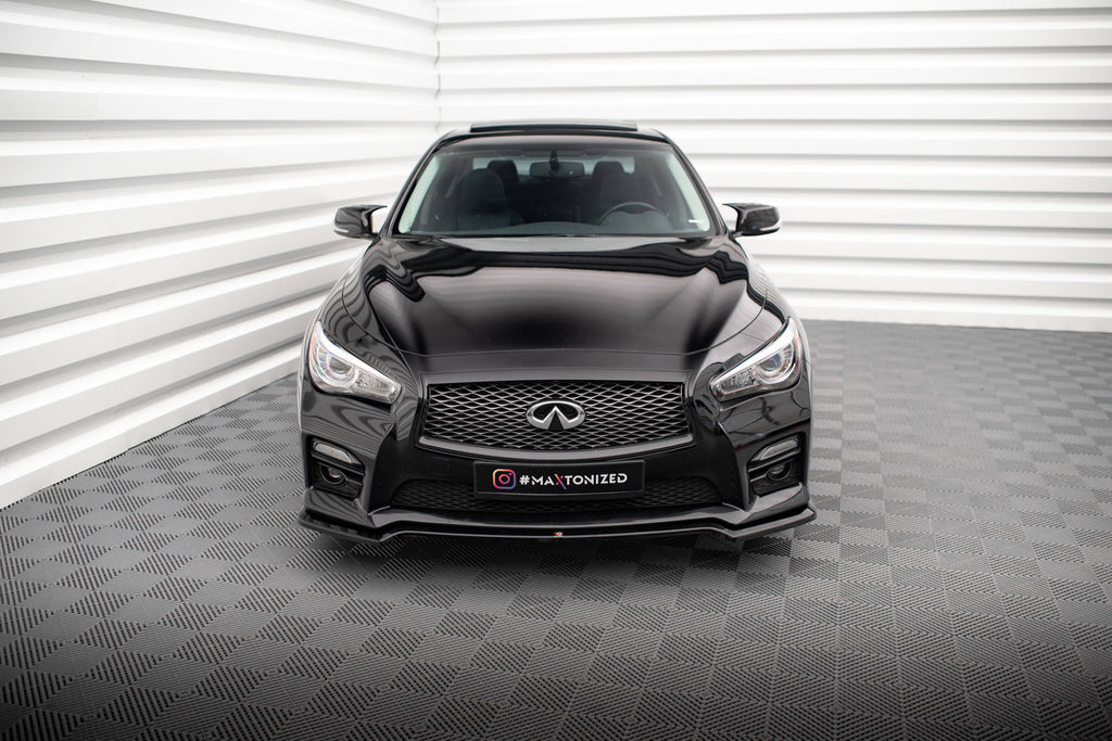 MAXTON DESIGN FRONT SPLITTER V.1 INFINITI Q50 S MK1