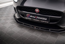 Load image into Gallery viewer, MAXTON DESIGN FRONT SPLITTER V.1 JAGUAR F-TYPE MK1 FACELIFT