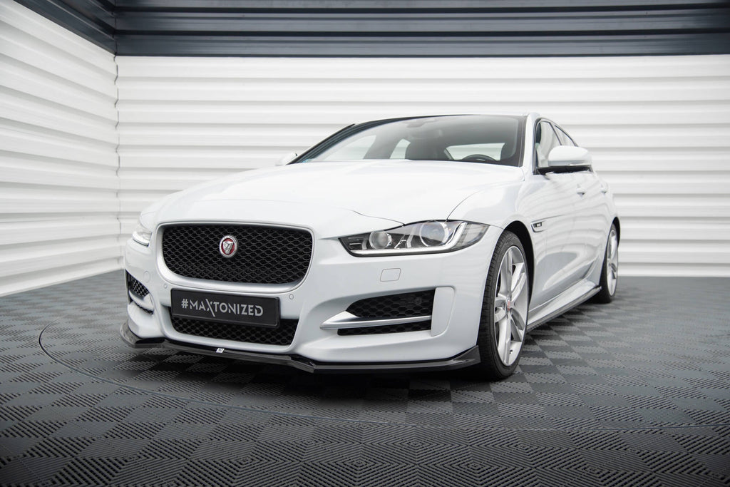 MAXTON DESIGN FRONT SPLITTER V.1 JAGUAR XE R-SPORT X760